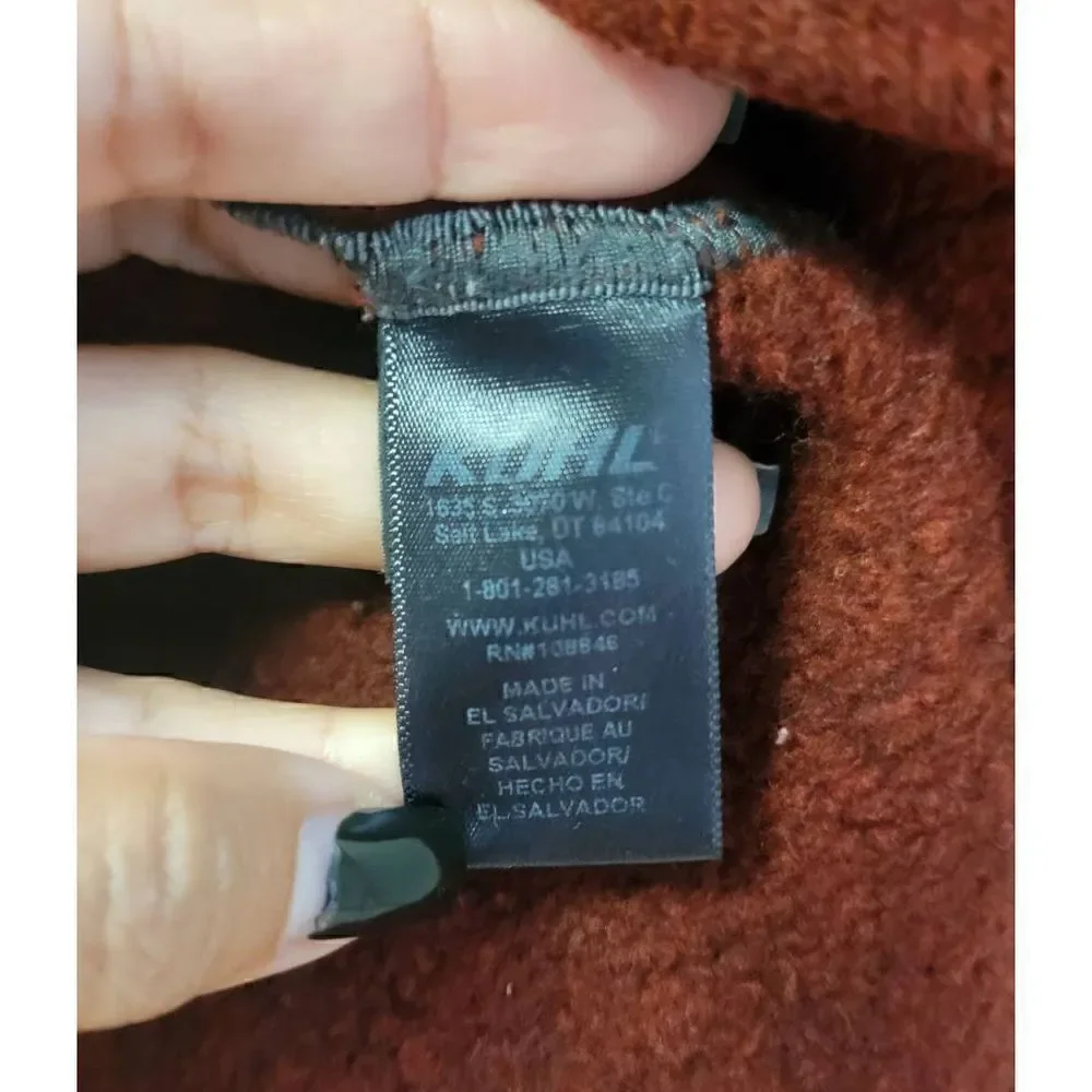 Kuhl Interceptr Quarter Zip Fleece Pullover S